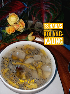 Foto resep Es Nanas Kolang-kaling