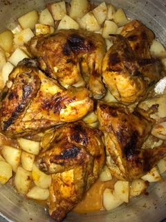 صورة لوصفة فراخ مشويه في الكيس الحرارى 🐓
