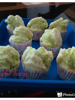 Foto resep Bolu Kukus Pandan