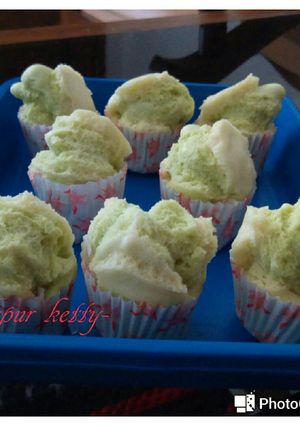 Foto resep Bolu Kukus Pandan