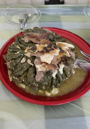 صورة لوصفة غدانا ورق عنب