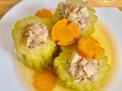Hình ảnh của khổ qua nhồi