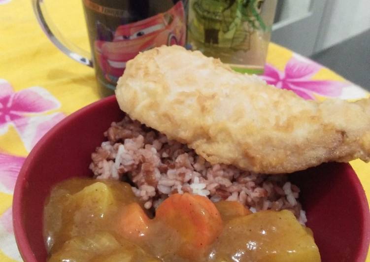 Resep: AppetizingNasi kari jepang 