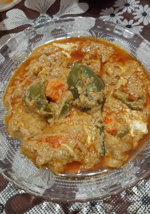 A picture of Mix creamy vegetable.
