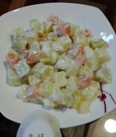 salad rau củ sốt mayonnaise