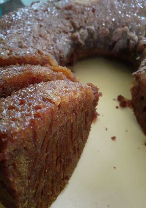 Foto resep Bolu karamel (bolu sarang semut)