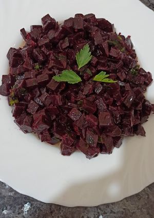 Une photo de Salade de betteraves