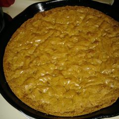 A picture of Iron Skillet Walnut Chocolate Chip Cookie.