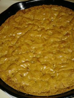 A picture of Iron Skillet Walnut Chocolate Chip Cookie.