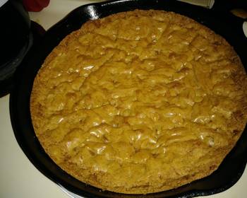 Ready to Serve Iron Skillet Walnut Chocolate Chip Cookie Delicious Nutritious