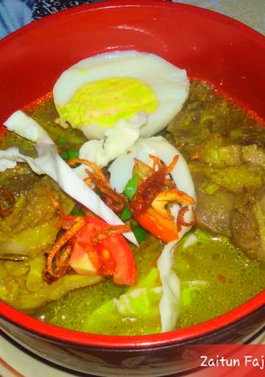 Foto resep Soto Bening