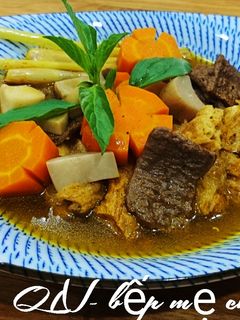 Hình của món Bò kho chay.