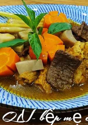 Hình của món Bò kho chay.