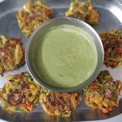 A picture of Healthy Veggie Pancakes.