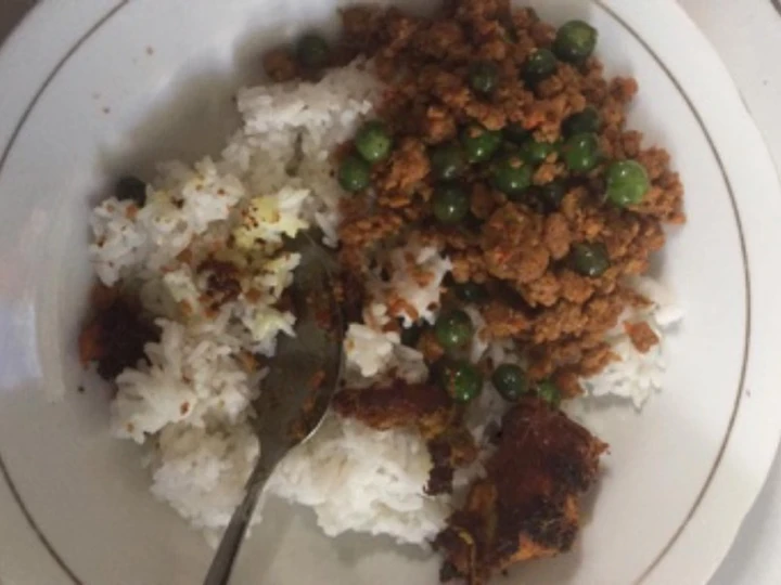 Langkah Gampang Menyiapkan Resep Sambel oncom kering / tumis oncom yang Lezat Sekali Anti Ribet, Uenak Banget