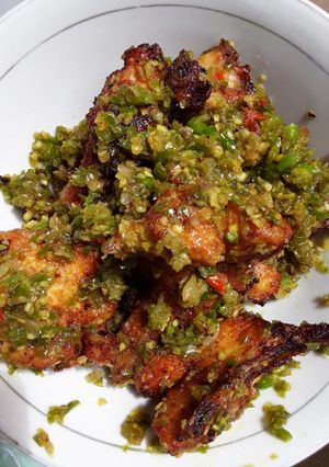 Foto resep Ayam Cabe Ijo