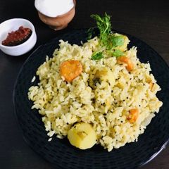 Pappu Biyyam/Lentils Rice A picture of Pappu Biyyam/Lentils Rice.