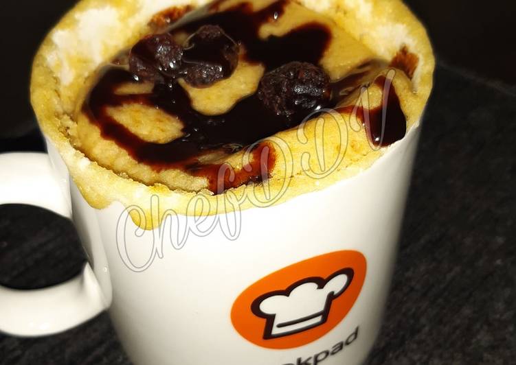 How to Prepare Perfect Choco Cranberry Honey Mug Cake……in 2 minutes