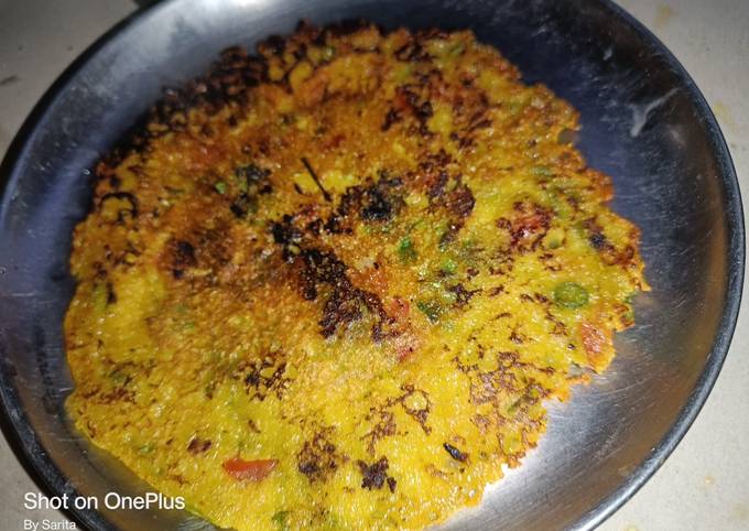 Palak Besan Cheela/ Spinach Besan Chilla Recipe by Sarita Srivastava ...