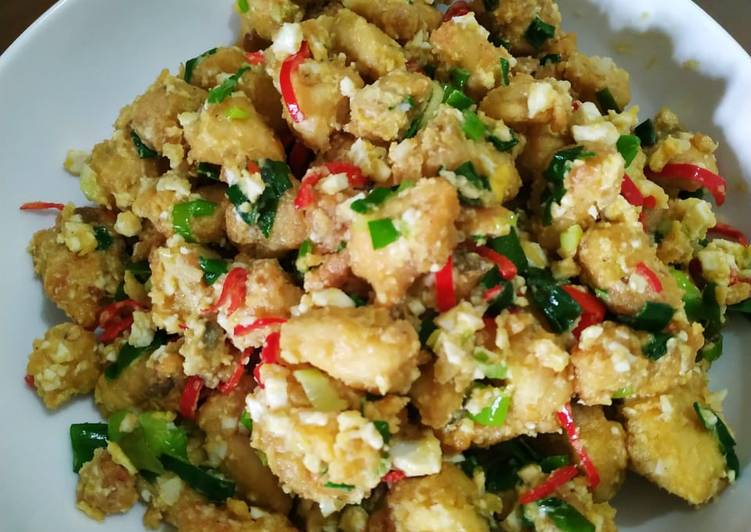 Cara Gampang Menyiapkan Chicken salted egg yang Lezat Sekali