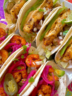 Una foto de Tacos Marineros Cajún