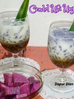 Foto resep Cendol Ubi Ungu