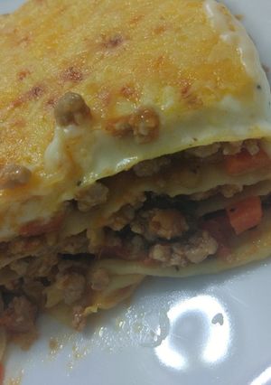 Una foto de Lasagna de carne 🎉