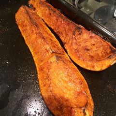 A picture of Oven Roast Butternut Squash.