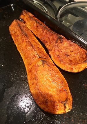 A picture of Oven Roast Butternut Squash.