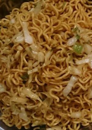 Foto resep Mie goreng gubis simple
