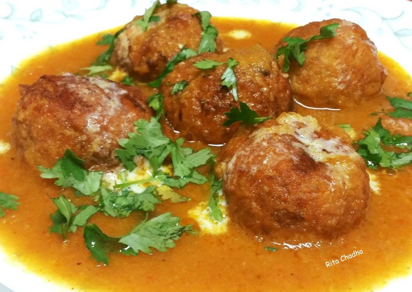 Nutty Shahi Paneer Kofta
