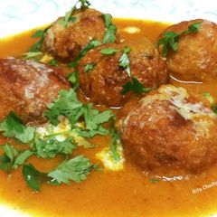 Nutty Shahi Paneer Kofta A picture of Nutty Shahi Paneer Kofta.