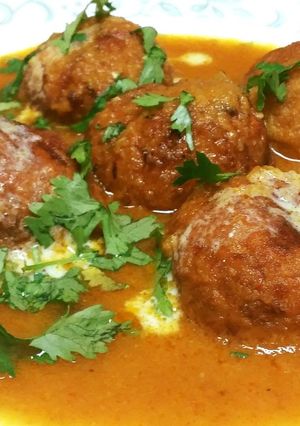 A picture of Nutty Shahi Paneer Kofta.