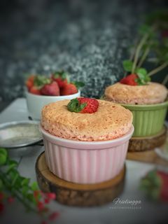 Foto resep 2 ingredients-Soufflé / Souffle 2 bahan