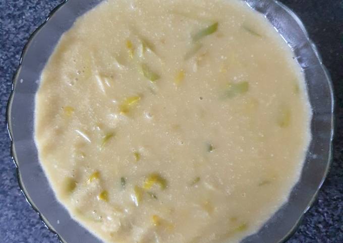 How to Make Quick Leek and Potato soup