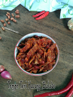 Foto resep Tempe Teri Kacang Balado