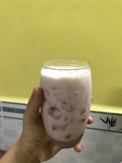 A picture of Strawberry Banana Smoothie 🍌 🍓.