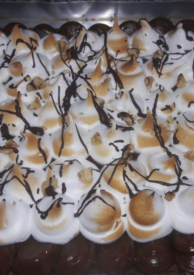 Una foto de Torta Brownie Merengada. 😉
