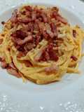 Spaghetti cremosi della Val Rendena