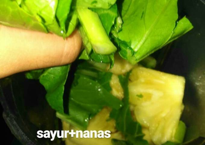 Resep Jus Nanas Sawi Ala Nisa Nisa Kitchen 