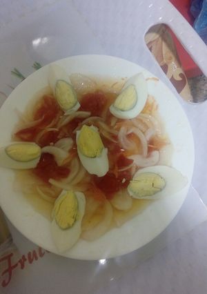 صورة لوصفة سلطة صيفية 👍👍
