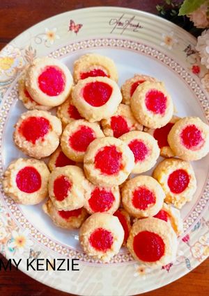 Foto resep Thumbprint cookies 🍪