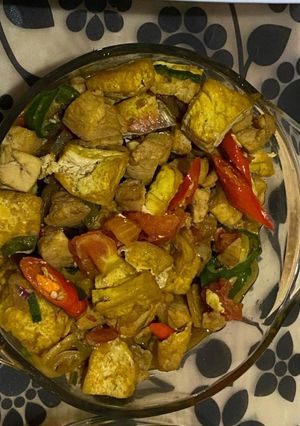 Foto resep Tumis Ayam Tahu Kecap