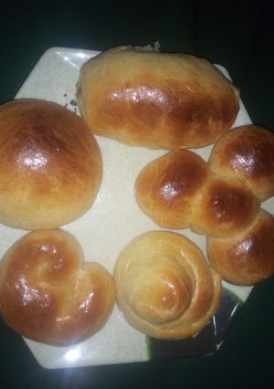 A picture of Milky Bread shapes.