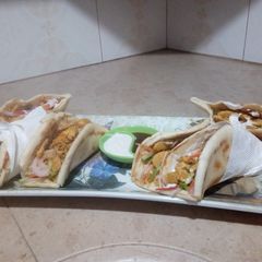 A picture of Shwarma.