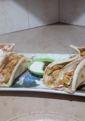 A picture of Shwarma.