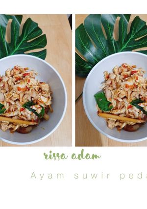 Foto resep Ayam suwir pedas (masakan sehari-hari)