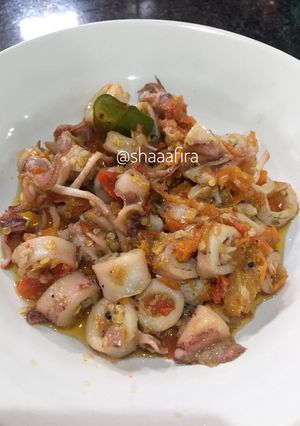 Foto resep Cumi Asin Sambal Rawit