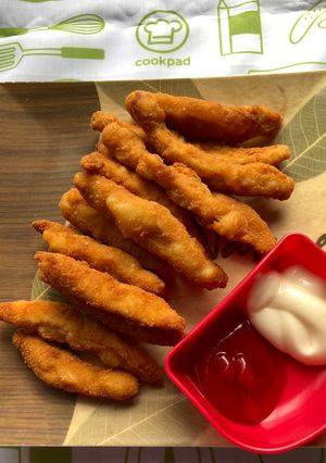 Foto resep Cheese Crackers Chicken Finger