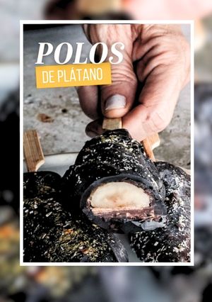 Una foto de Paletas congeladas de plátano